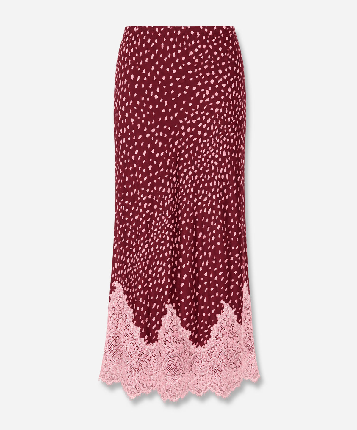 Burgundy Deer Maeva Skirt