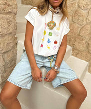 Load image into Gallery viewer, White Shell Ioana T-Shirt