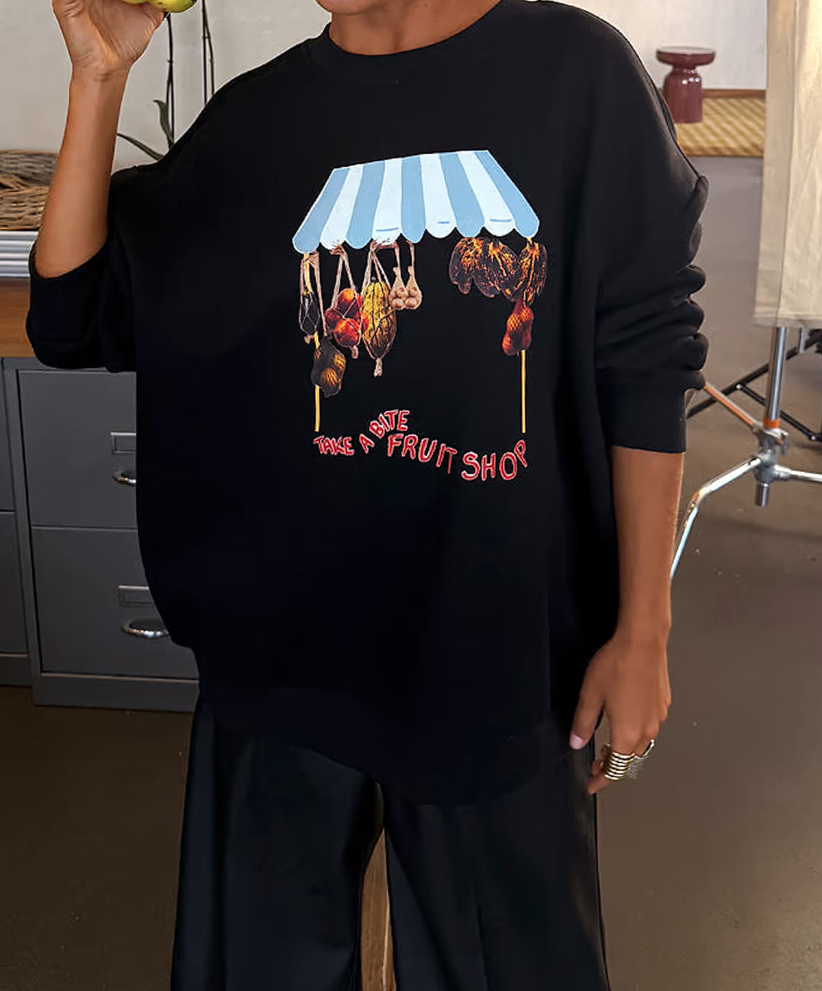 Black Fruit Shop Sweatshirt