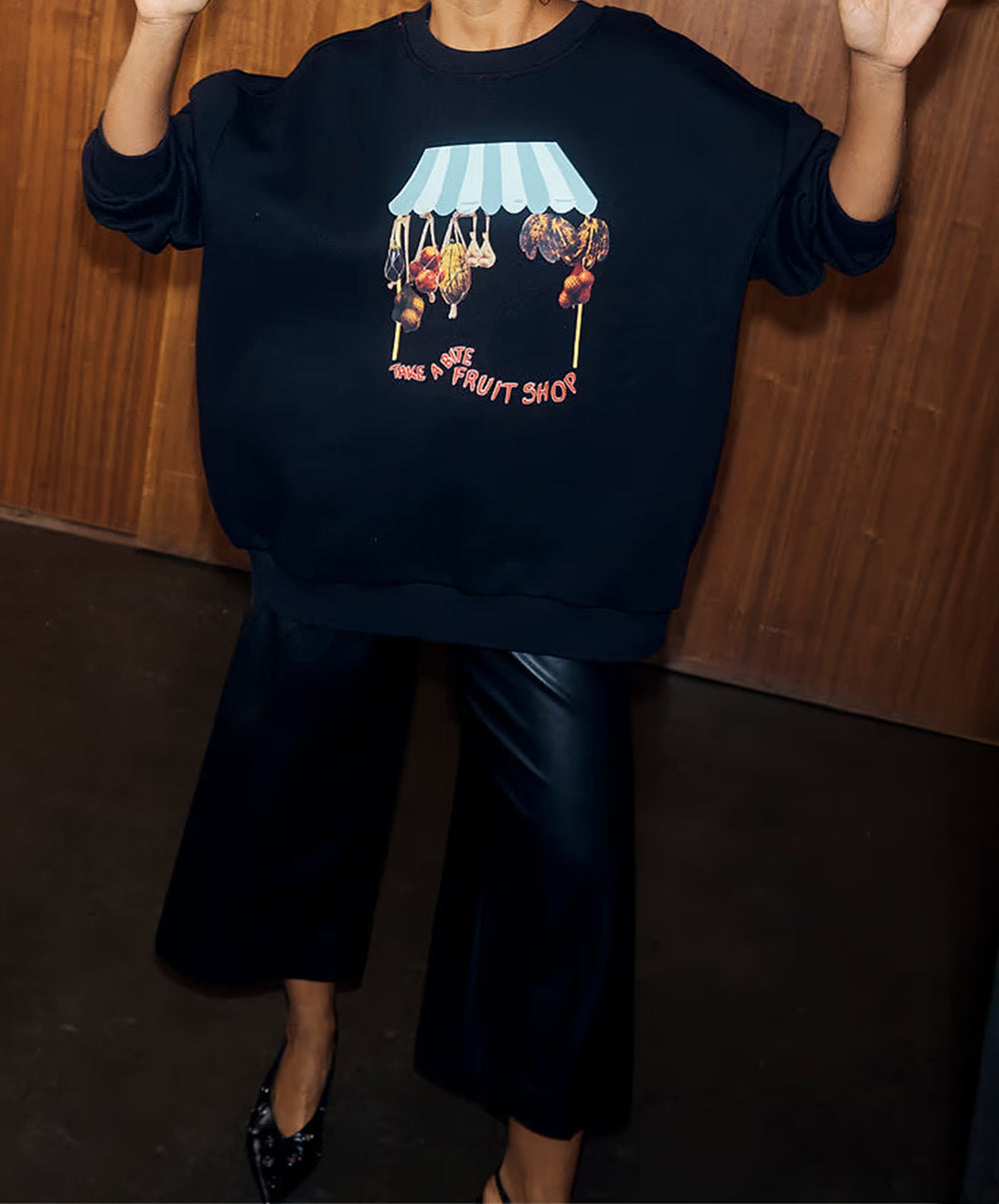 Black Fruit Shop Sweatshirt