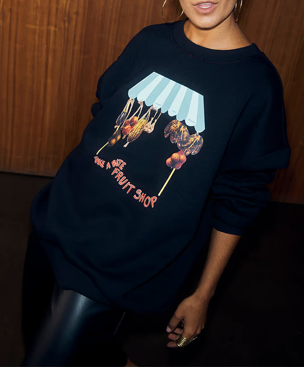 Black Fruit Shop Sweatshirt