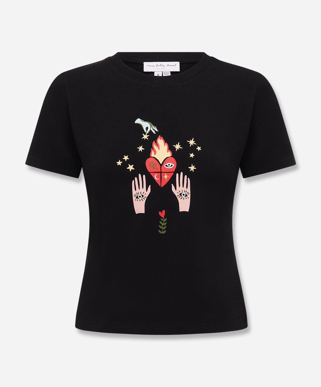 Black Heart Baby T-Shirt