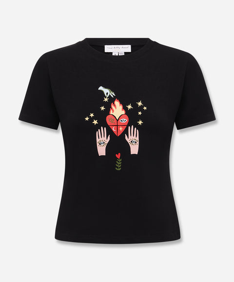 Black Heart Baby T-Shirt