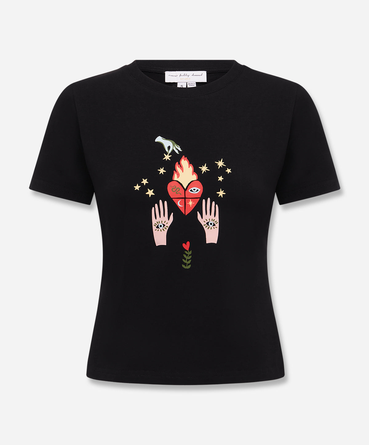 Black Heart Baby T-Shirt