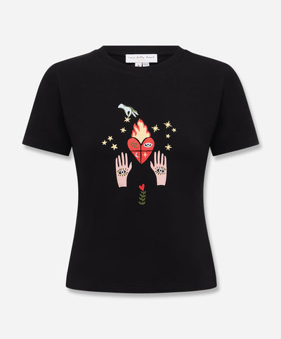Black Heart Baby T-Shirt