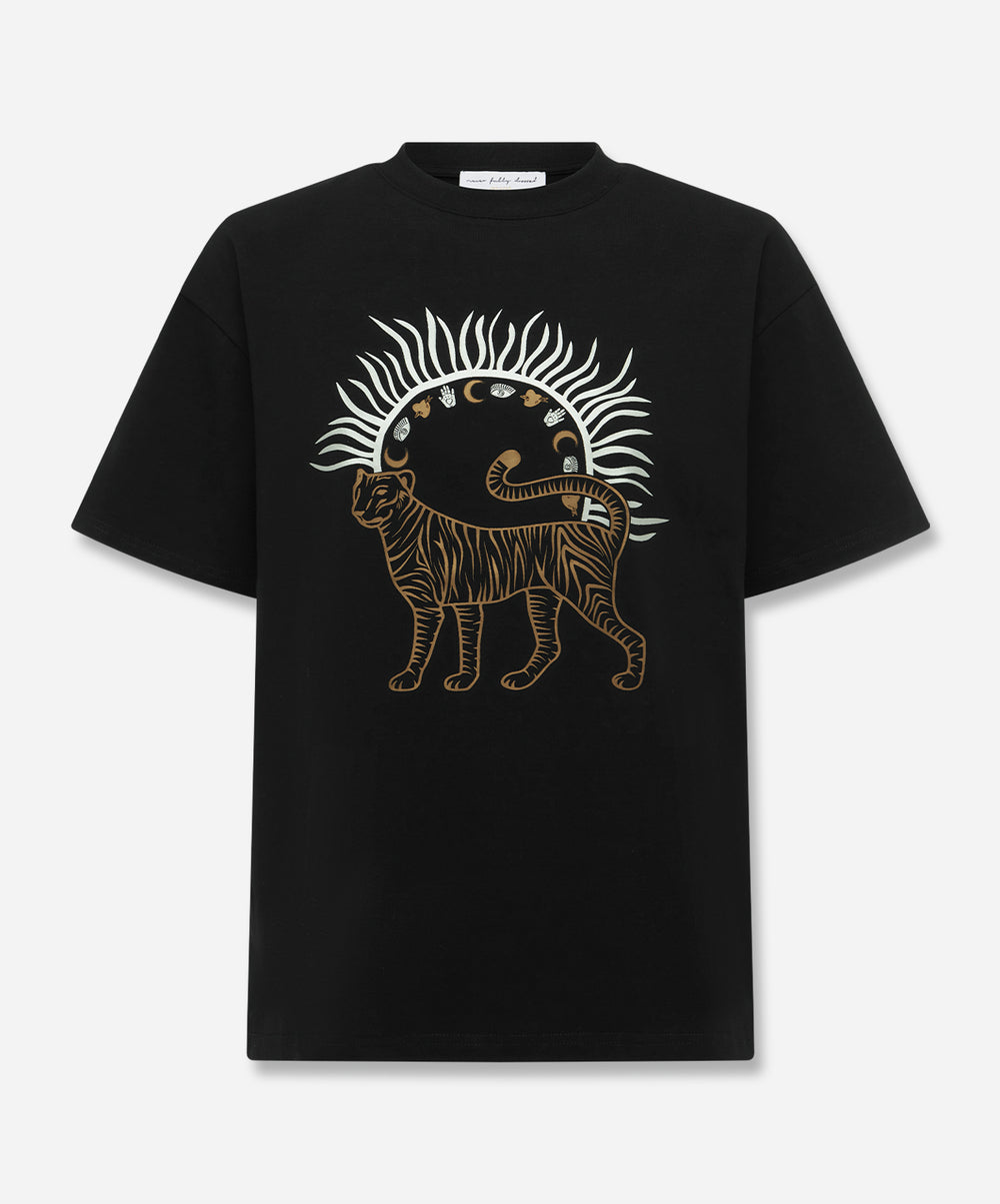 Black Tiger Sun T-Shirt