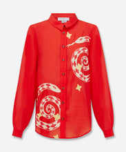 Load image into Gallery viewer, Red Snake Miley Shirt