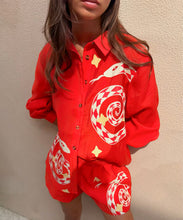 Load image into Gallery viewer, Red Snake Miley Shirt