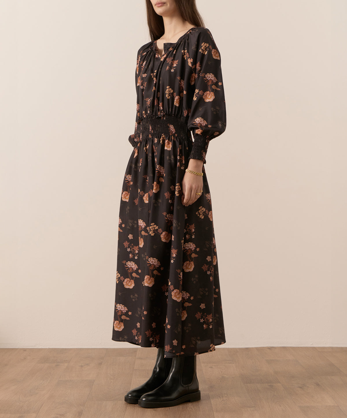 Lila Shirred Dress