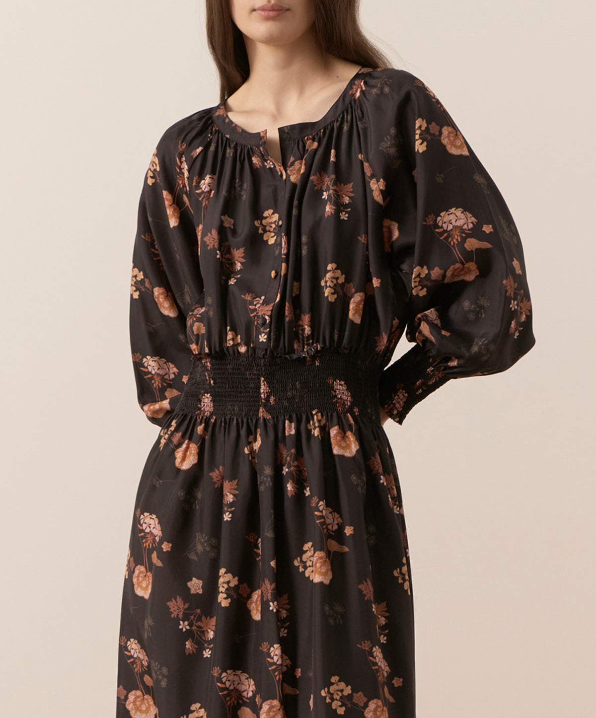 Lila Shirred Dress