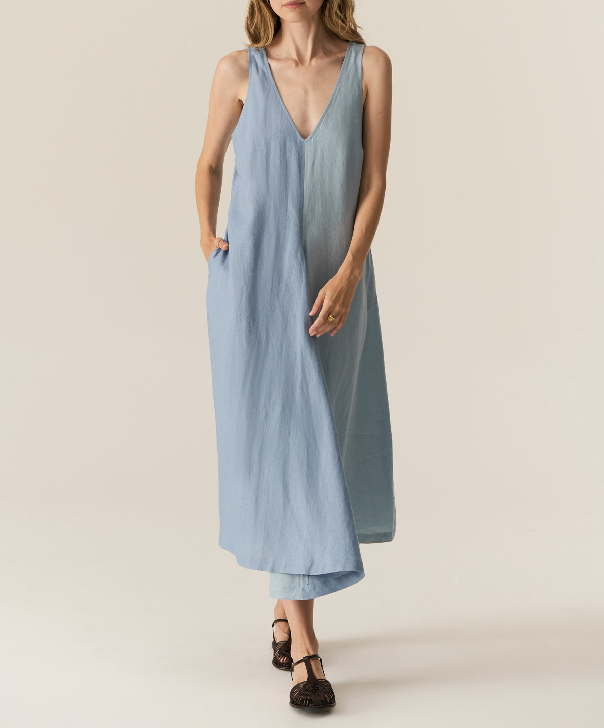 Saga Two Tone Dress