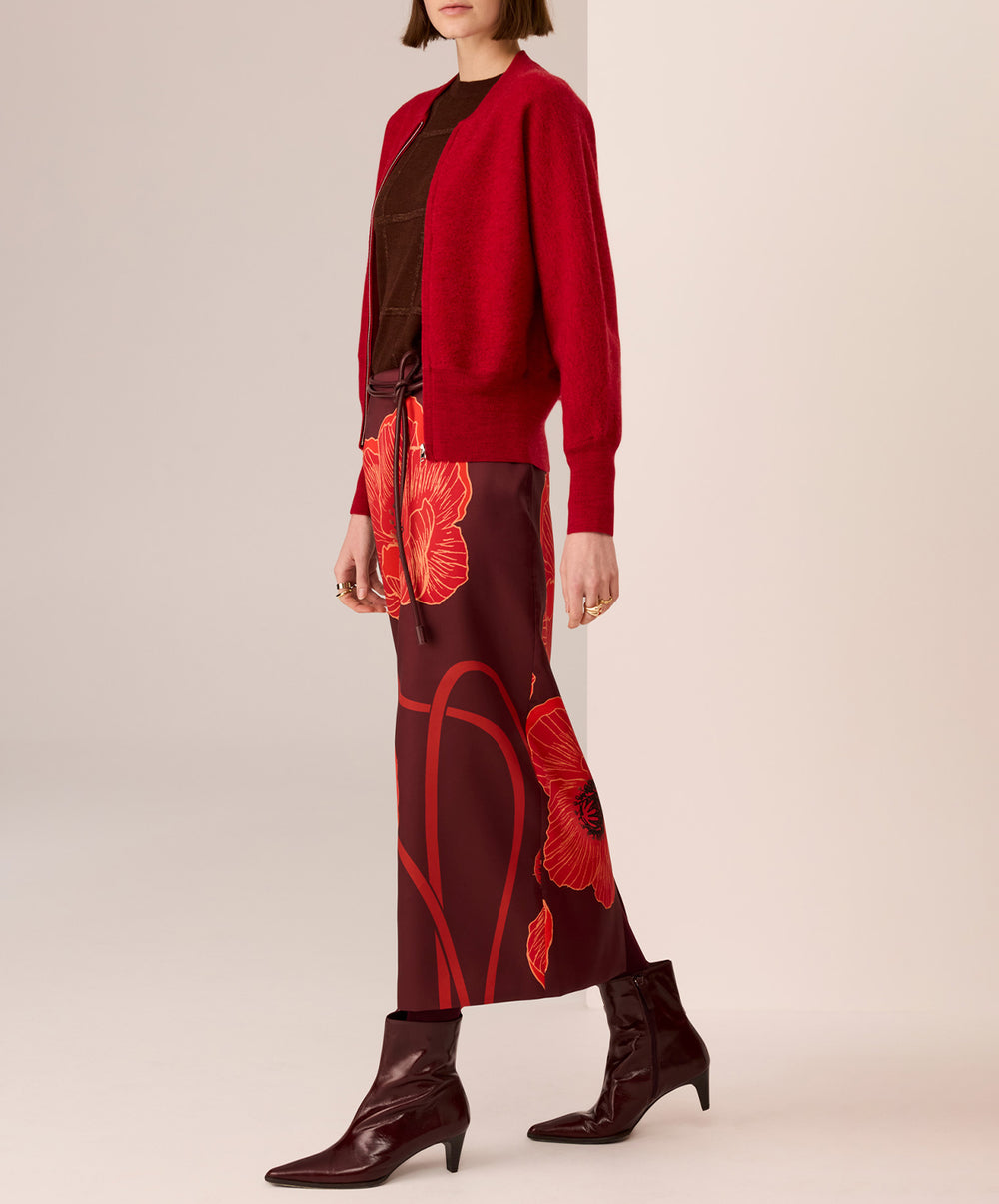 Wyatt Boiled Wool Bomber