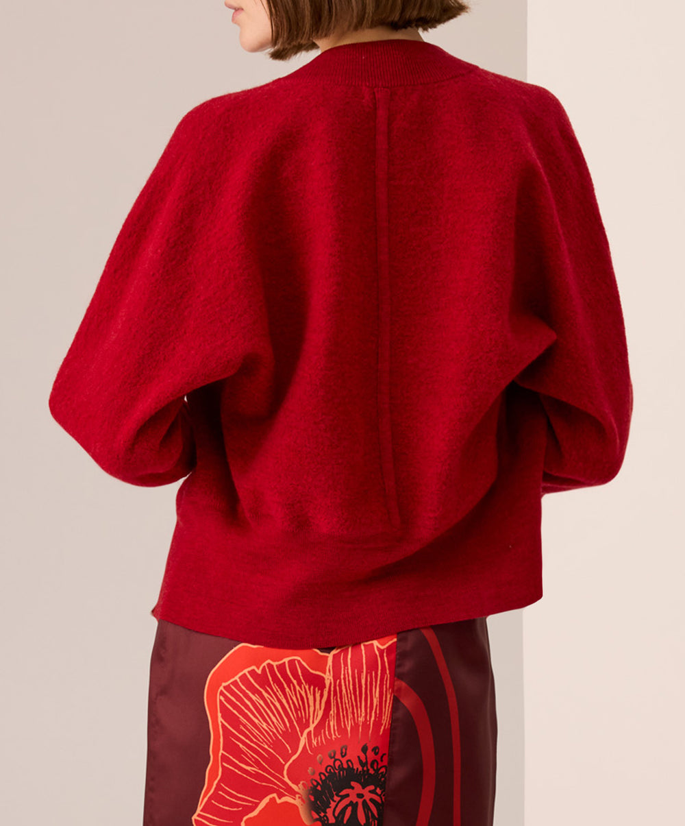 Wyatt Boiled Wool Bomber