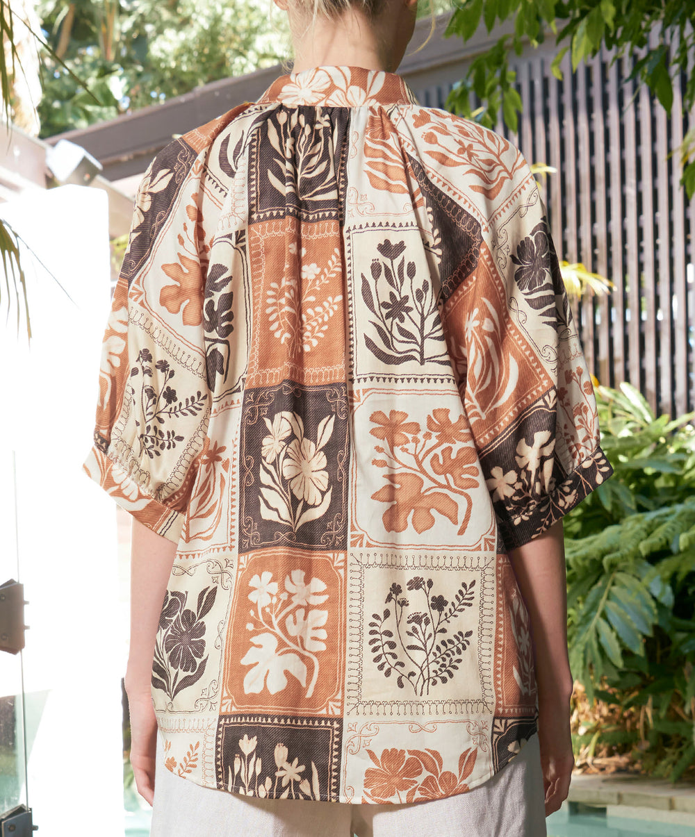 Taylor Botanical Blouse