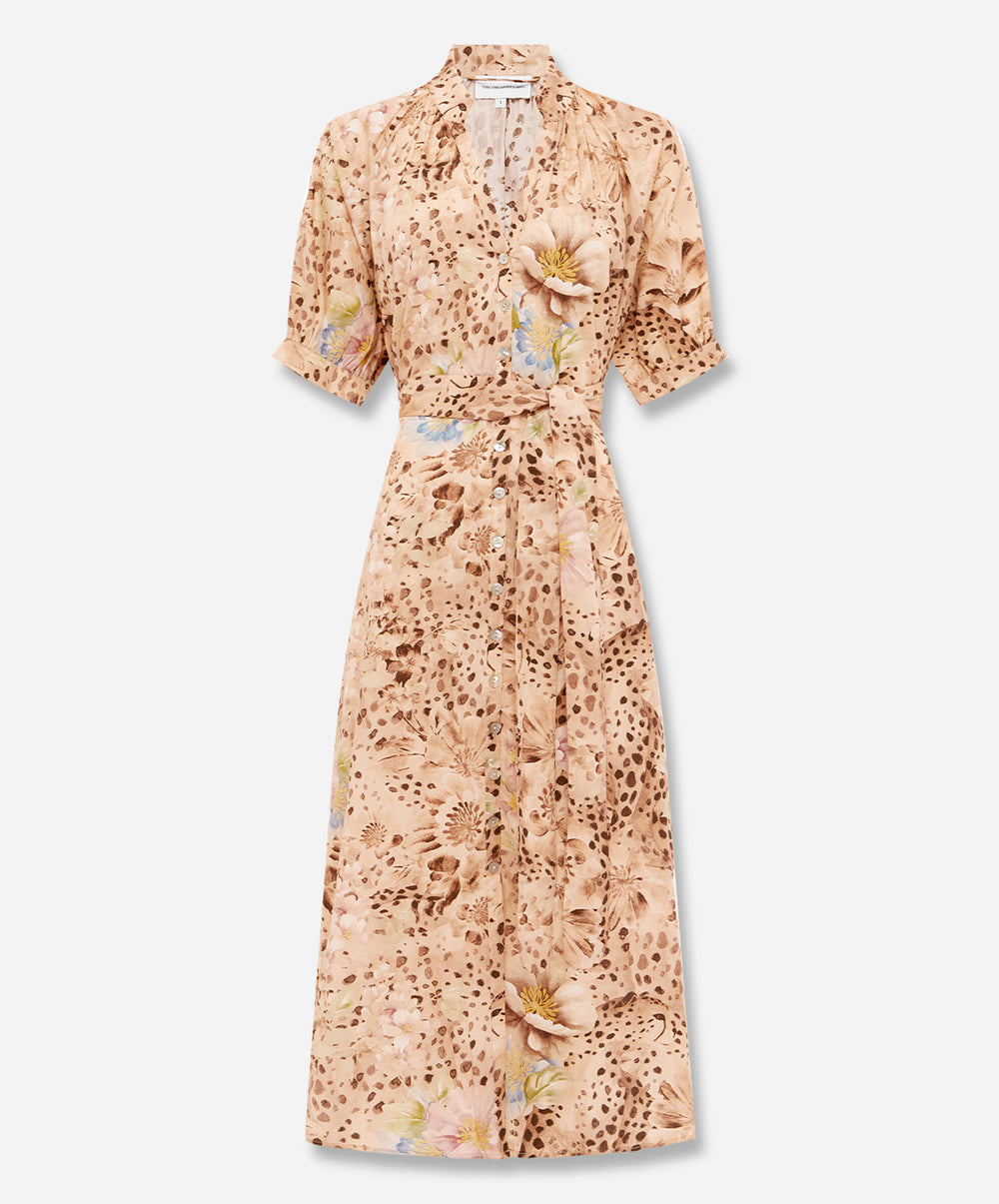 Taylor Cheetah Ankle Dress