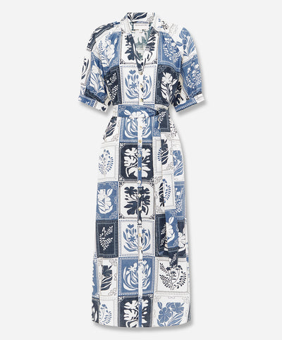 Taylor Botanical Ankle Dress