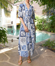 Load image into Gallery viewer, Taylor Botanical Ankle Dress