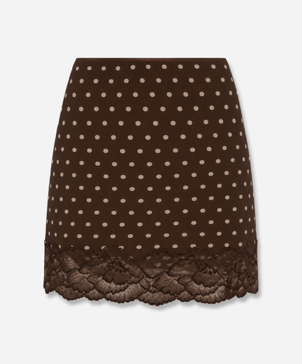 Marina Silk Mini Skirt