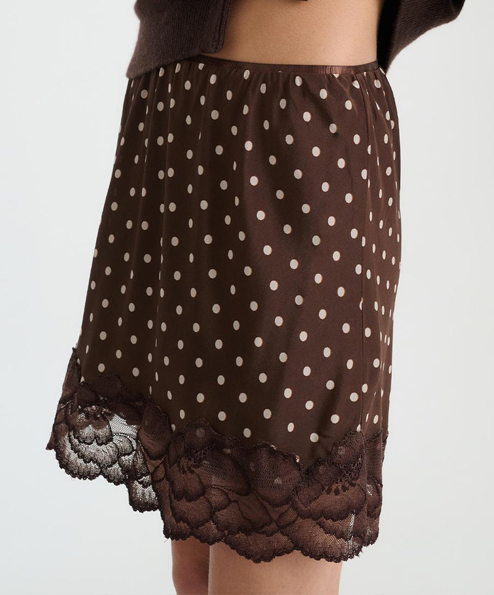 Marina Silk Mini Skirt