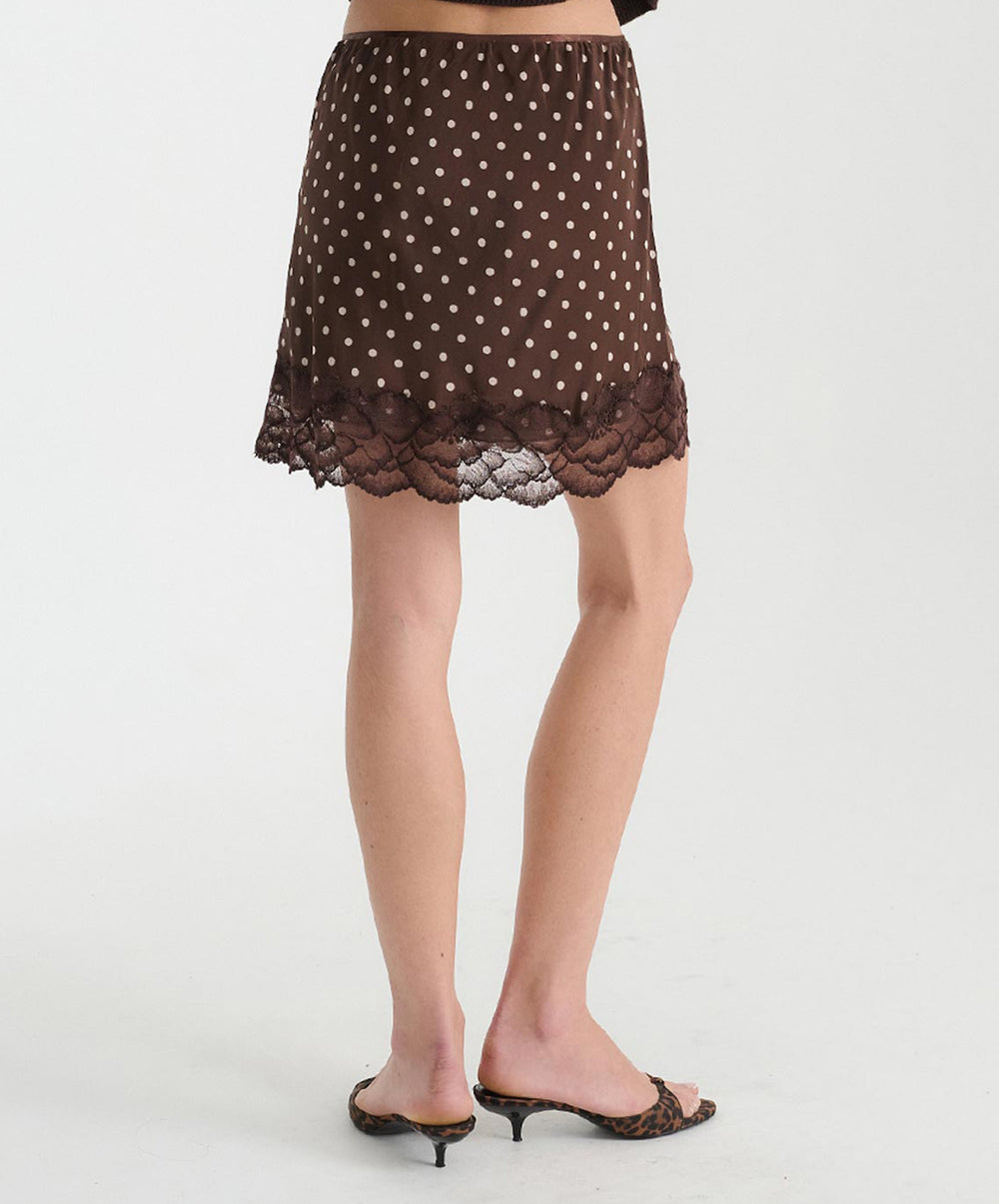 Marina Silk Mini Skirt