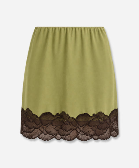 Marina Silk Mini Skirt