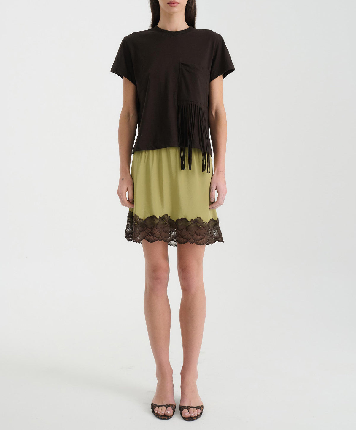 Marina Silk Mini Skirt
