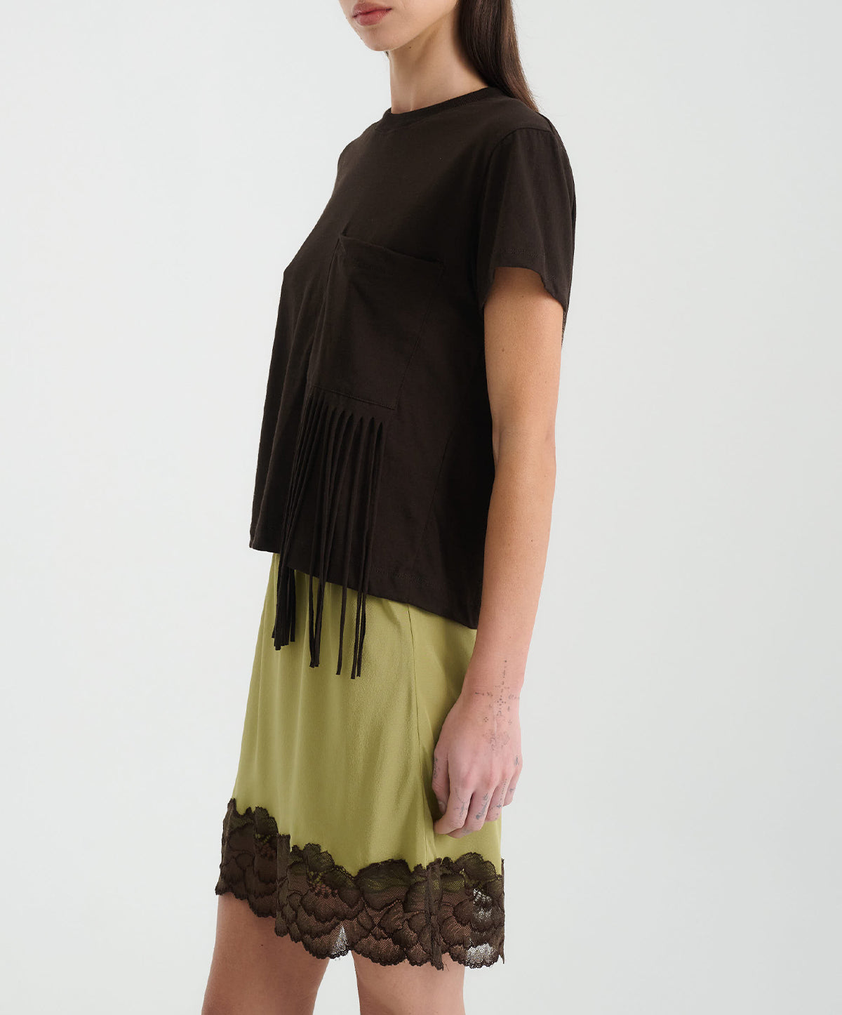 Marina Silk Mini Skirt