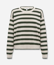 Load image into Gallery viewer, Georgie Cashblend Stripe Pullover Sweater