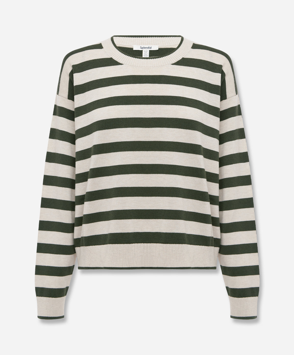 Georgie Cashblend Stripe Pullover Sweater