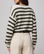 Load image into Gallery viewer, Georgie Cashblend Stripe Pullover Sweater