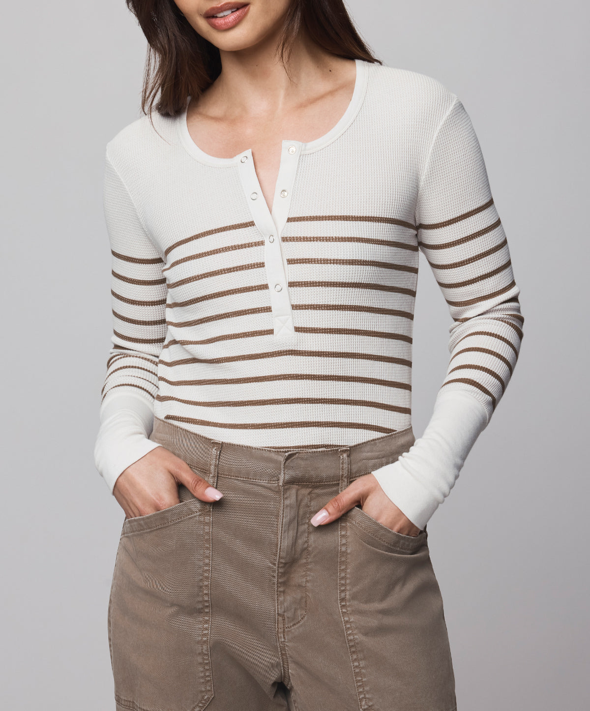 Thermal Forever Stripe Henley