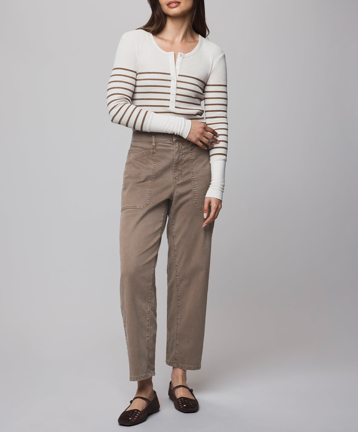 Thermal Forever Stripe Henley