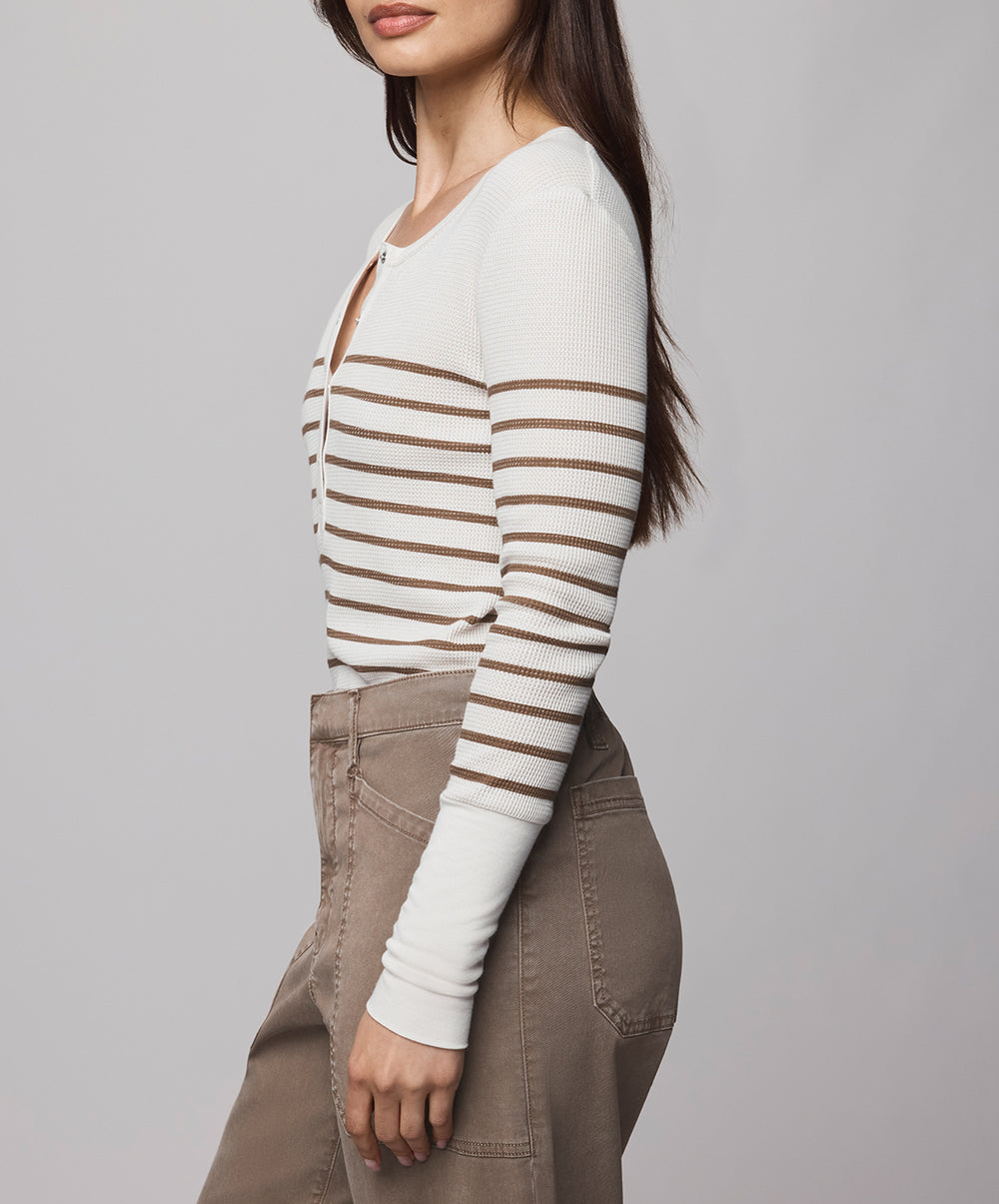 Thermal Forever Stripe Henley