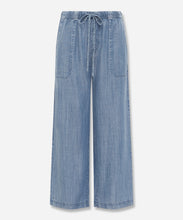 Load image into Gallery viewer, Angie Indigo Palazzo Pant