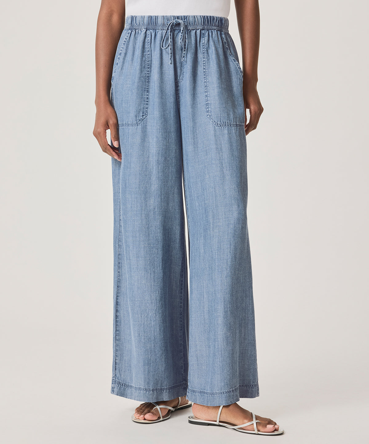 Angie Indigo Palazzo Pant