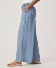 Load image into Gallery viewer, Angie Indigo Palazzo Pant