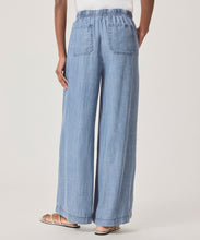 Load image into Gallery viewer, Angie Indigo Palazzo Pant