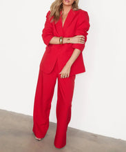 Load image into Gallery viewer, Red Sundazed Romance Blazer