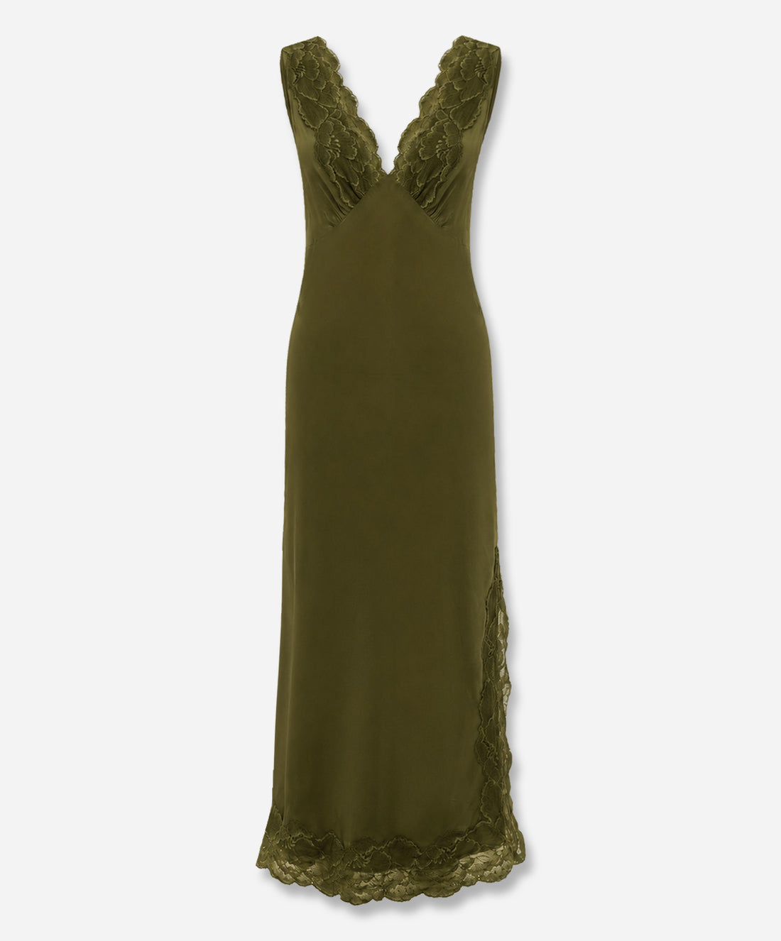 Annie Silk Midi Dress