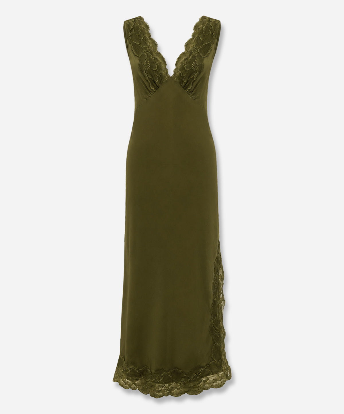 Annie Silk Midi Dress
