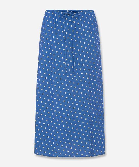 Frannie Silk Midi Skirt