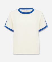 Load image into Gallery viewer, Rania Contrast Knit Tee