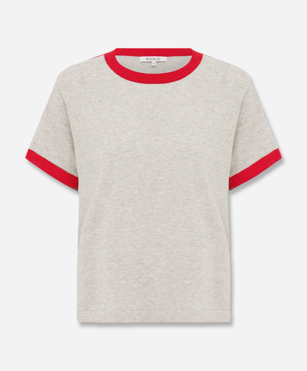 Rania Contrast Knit Tee