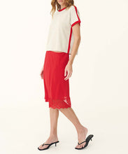 Load image into Gallery viewer, Rania Contrast Knit Tee