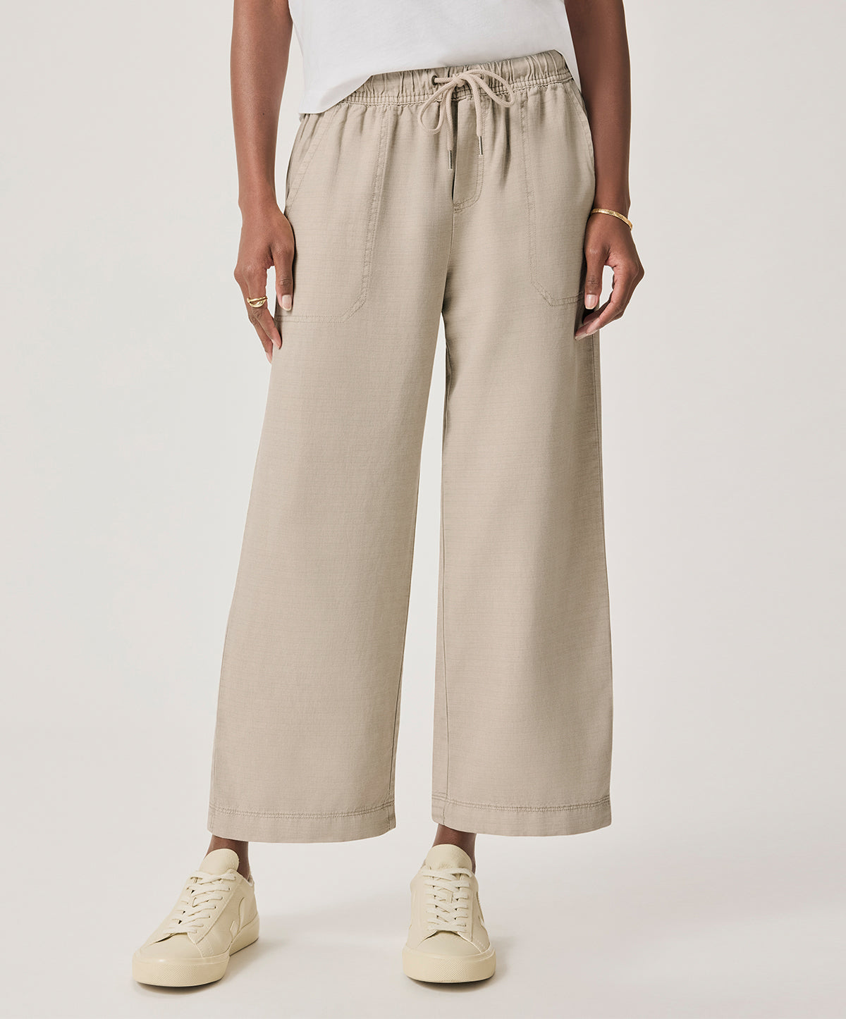 Angie Crop Wide Leg Pant
