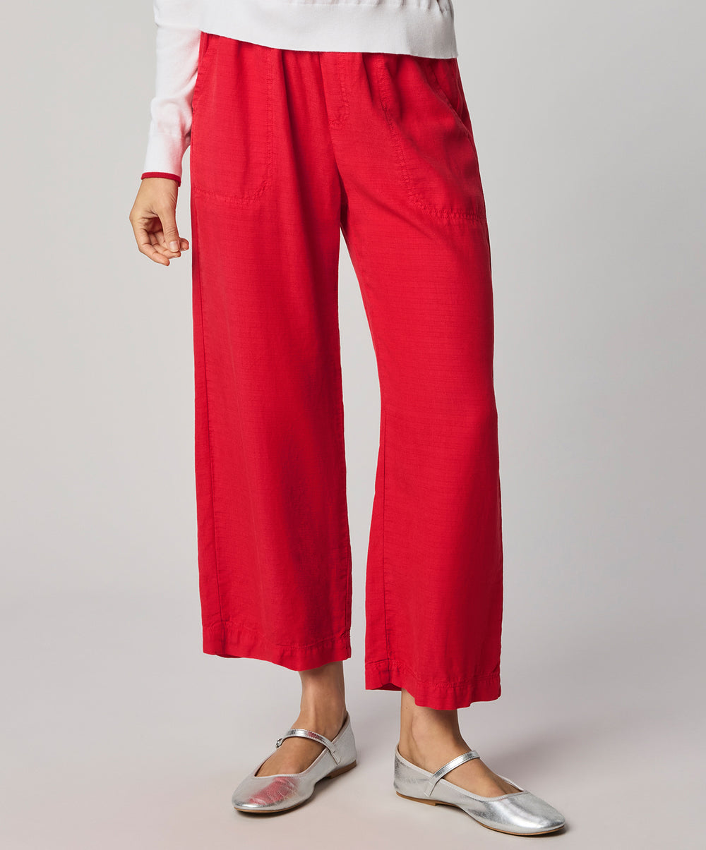 Angie Crop Wide Leg
