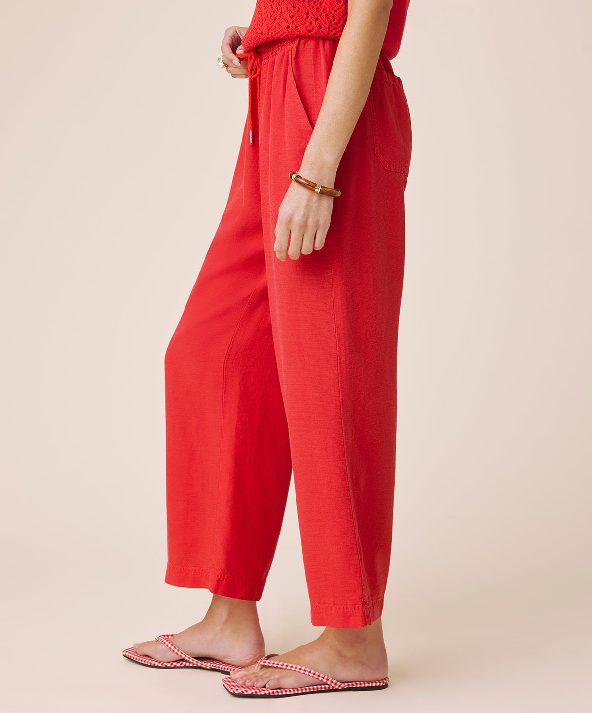 Angie Crop Wide Leg
