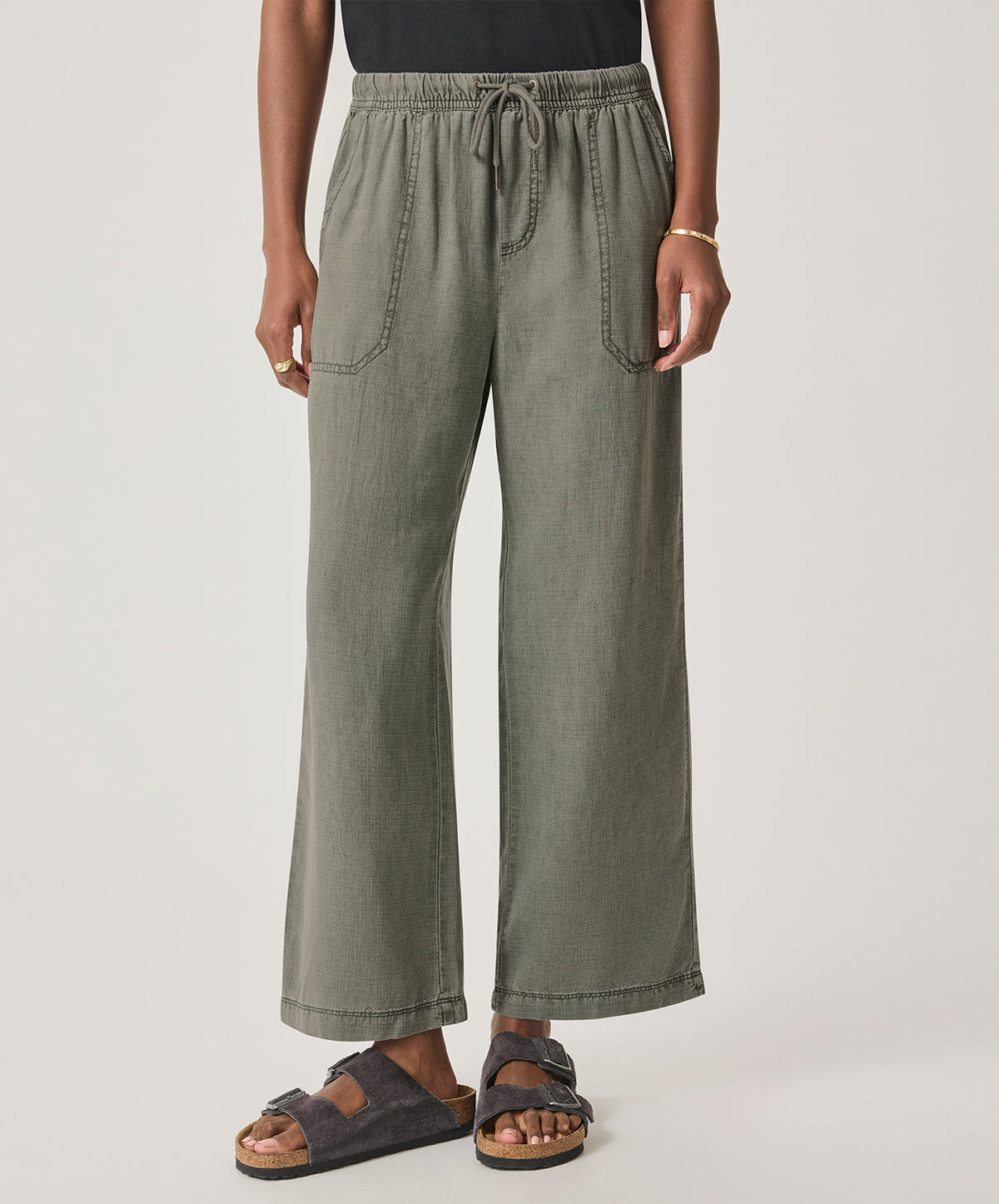 Angie Crop Wide Leg Pant