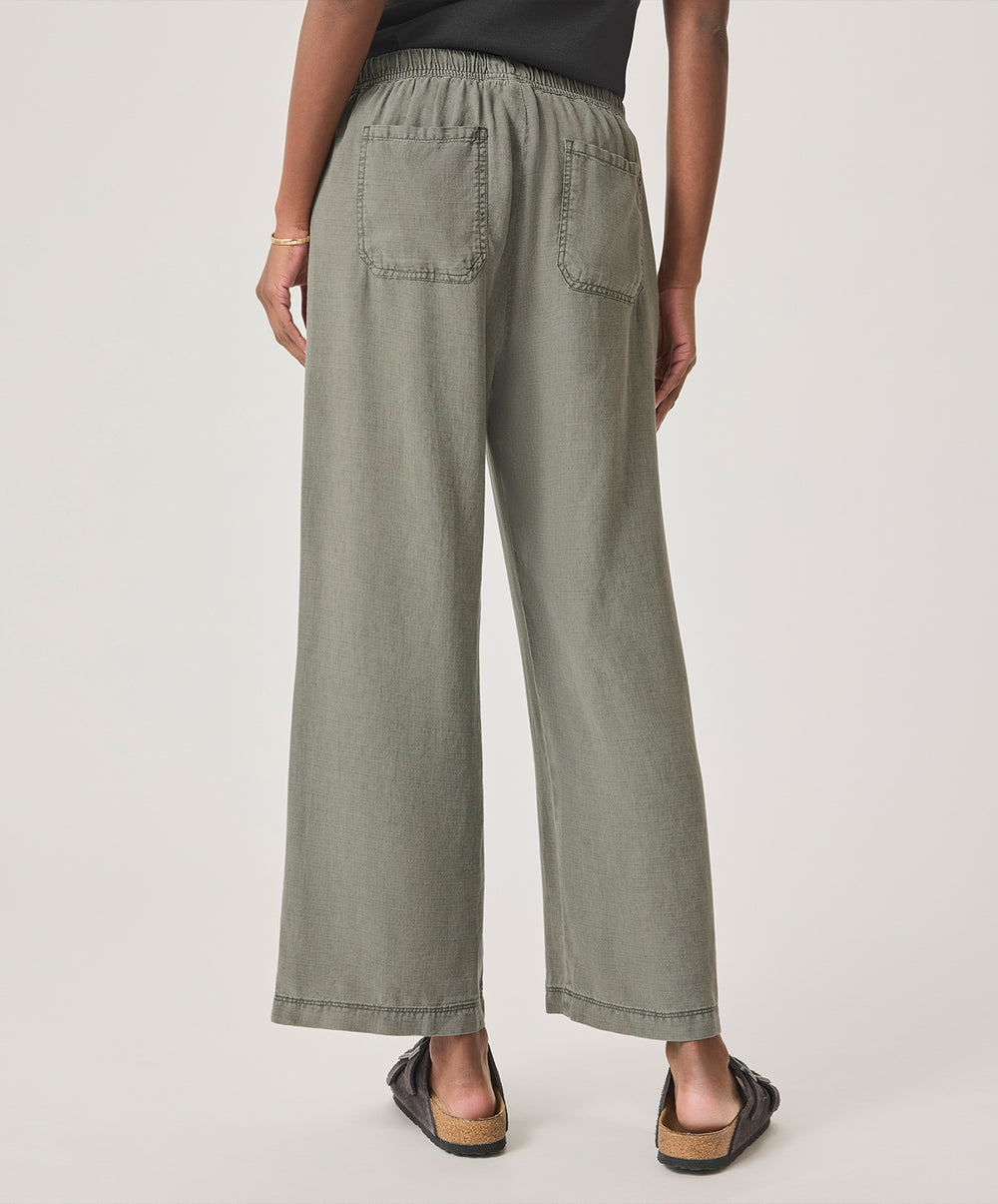 Angie Crop Wide Leg Pant