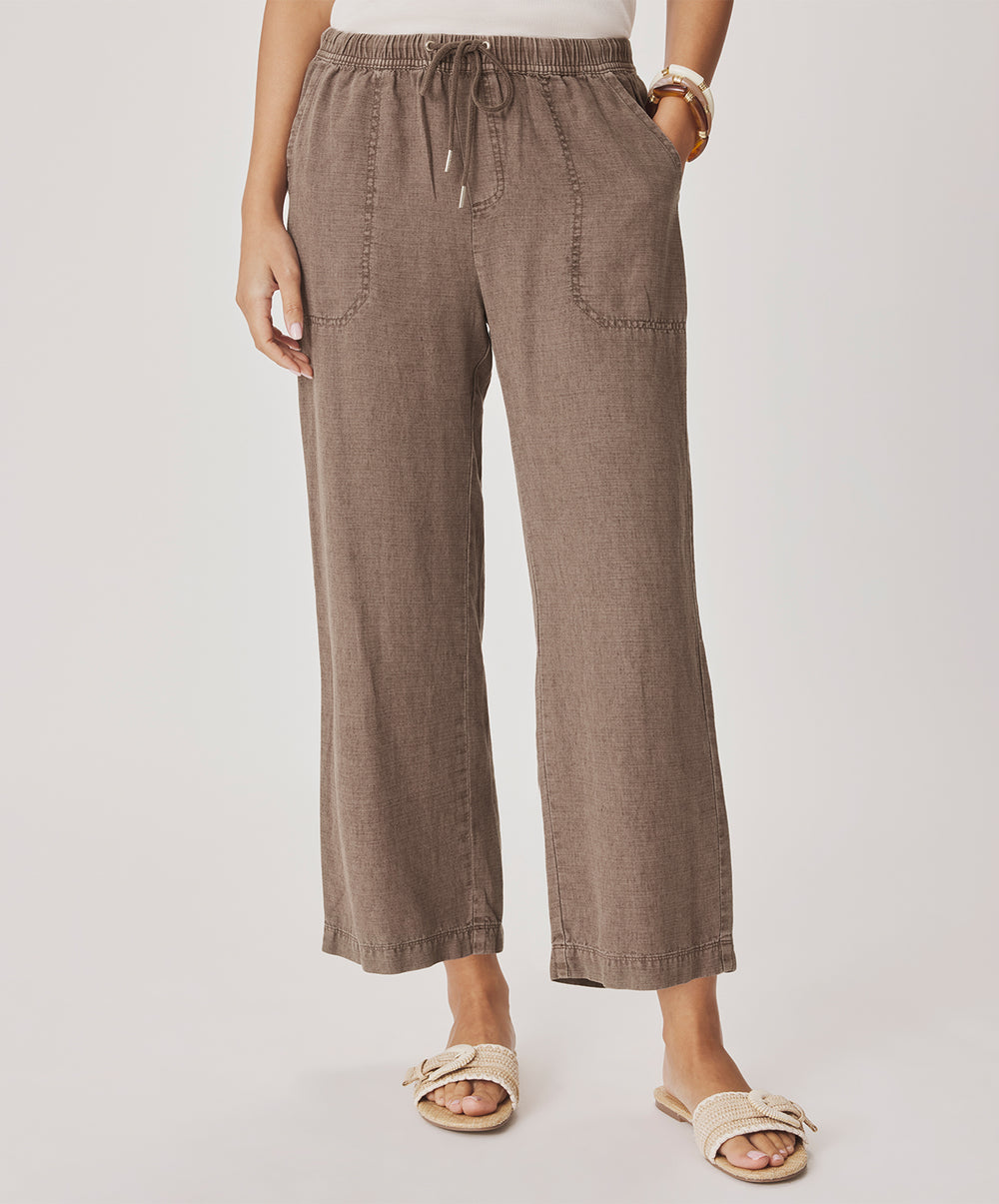 Angie Crop Wide Leg Pant